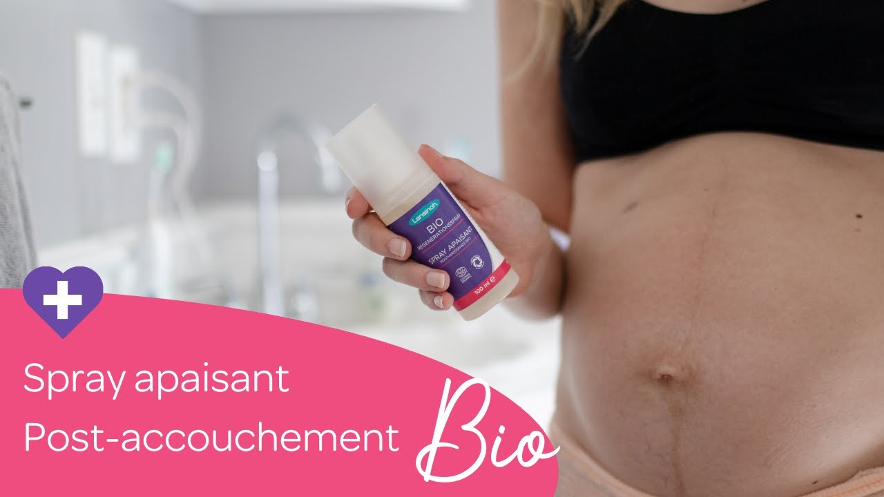 Spray apaisant post-accouchement bio (100 ml) : Lansinoh