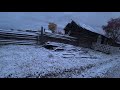 В Усть Баргузине выпал первый снег Бурятия