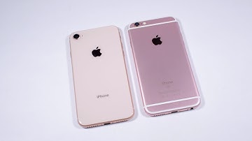 SPEED TEST 🚀iPhone 6S vs iPhone 8 in 2022 on iOS 15.6 and iOS 16 beta 3 iPhone 8 vs 6s - RUDA PHONES