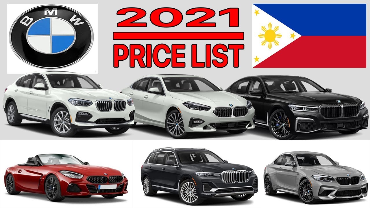 Bmw Cars Price List In Philippines 21 Youtube