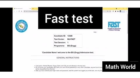 Fast nuces entry test pattern |NTS quantitative ability|fast  university Ms/Bs program test pattern|
