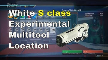 White S class Experimental Multitool Location. Found by lavalamp64. No Man
