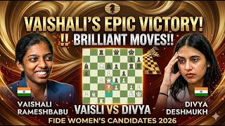 Divya Gak Berkutik Vaishali Rameshbabu Menggila Dengan 2 Langkah Dewa Di Candidates