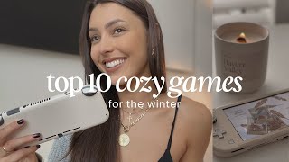 My Top 10 Cozy Winter Games for Switch!
