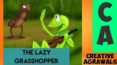English | Class - 1 | Chapter 1 : The Lazy Grasshopper | Part -1