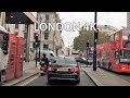 London 4K - Monday Morning - Driving Downtown UK