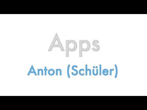 Apps - Anton Schüler