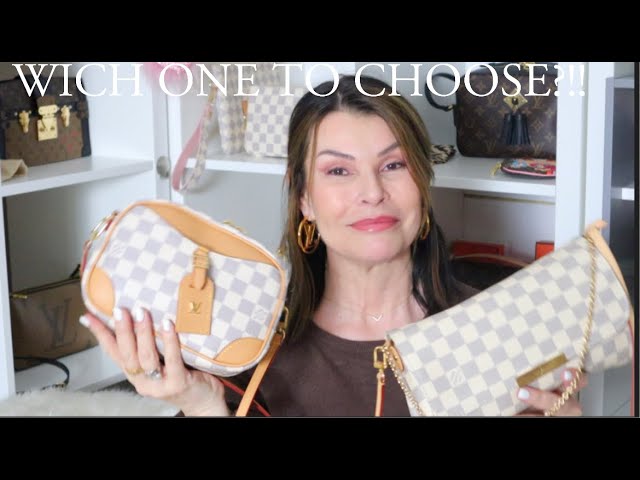 What`s fit`s inside my Louis Vuitton favorite mm azur/lvlovermj 