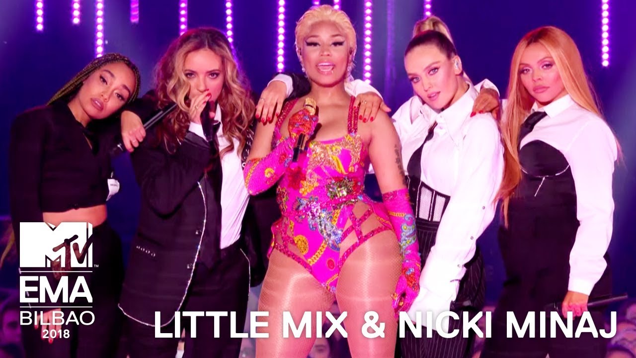Download Little Mix & Nicki Minaj Perform 'Good Form / Woman Like Me' (Live Performance) | MTV EMA 2018