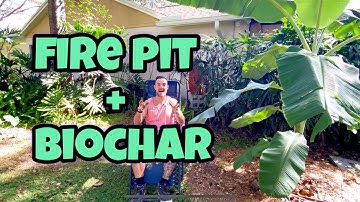Dig Your Own Fire Pit & Make Biochar