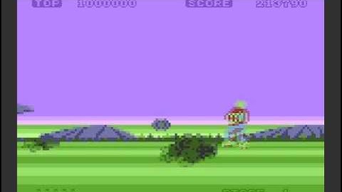 Space Harrier Atari 8-bit Conversion Stage 1