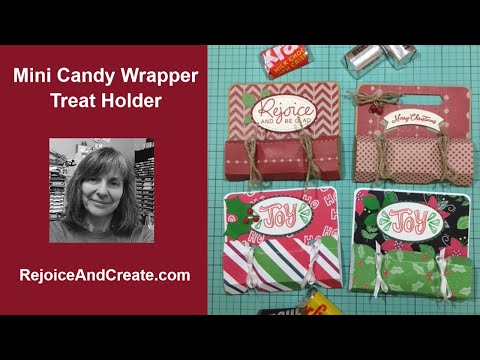 Mini Candy Wrapper Treat Holder