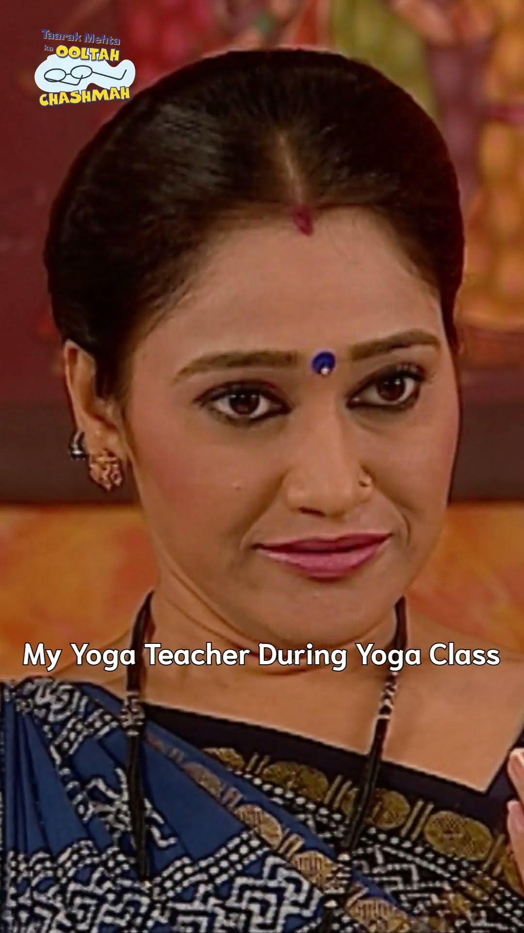 My Yoga Teacher During Yoga Class! #tmkoc #comedy #relatable #shorts #comedyvideo #funny