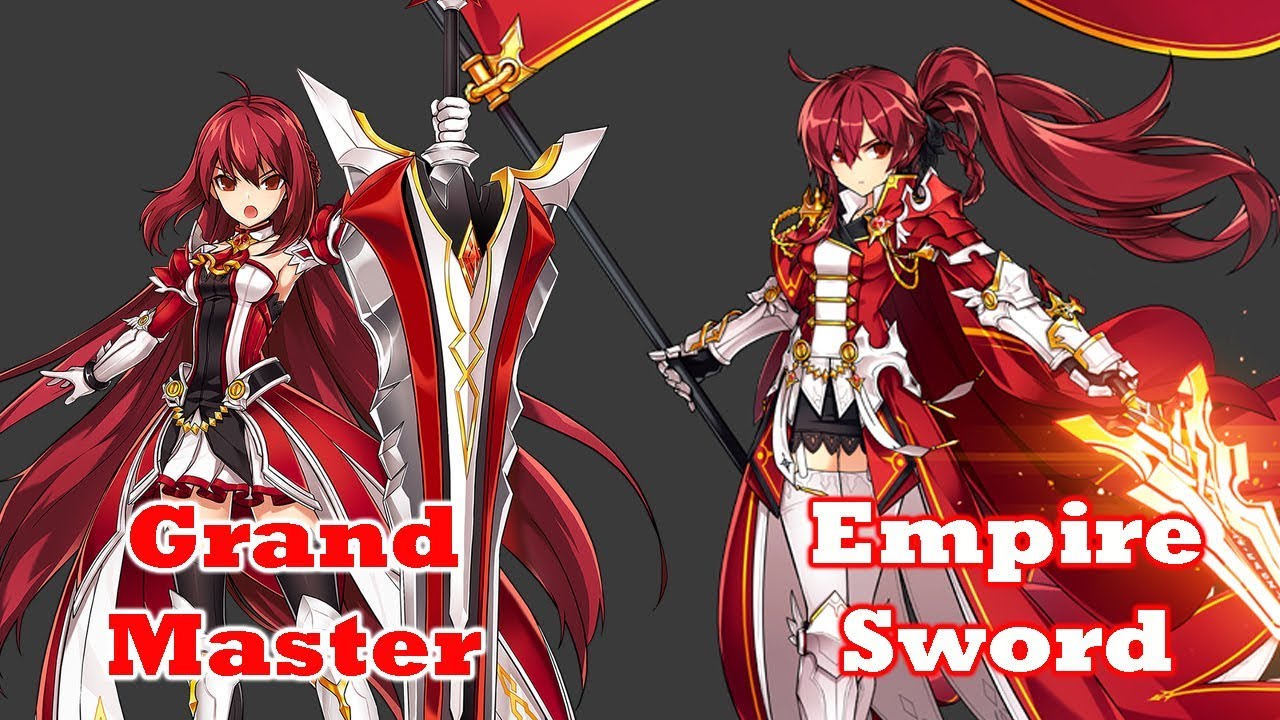 Elsword Knight Emperor Or Empire Sword.