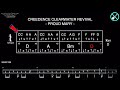 CREEDENCE CLEARWATER REVIVAL - Proud Mary [CHORD PROGRESSION + GUITARLESS BACKING TRACK + BASS TAB]