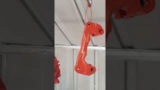 brake calipers powder coated Very Red