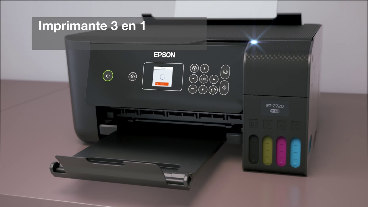 Epson Imprimante EcoTank ET-2856 Blanc, avec réservoirs