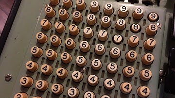 Monroe Adding Machine