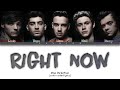 One Direction - Right Now Lyrics (Color Coded Lyrics)