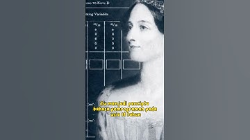 Ada Lovelace, wanita pencipta bahasa pemrograman #shorts #wanita #penemu