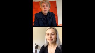 Phoebe Bridgers &amp; Paul McCartney - IG Live - 20210416