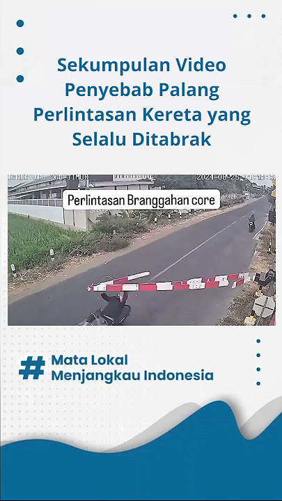 KISAH Palang Pintu Perlintasan Kereta Api di Kediri, Berulang Kali Patah Ditabrak Mobil atau Motor!