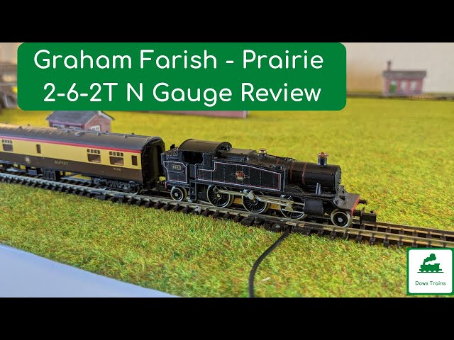 81xx Prairie 2-6-2T Graham Farish - N Gauge Review - YouTube
