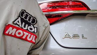 Audi A8 D4 Front Air Strut Replacement