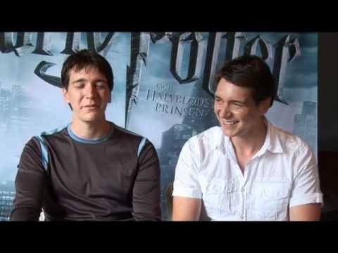 Interview with James and Oliver Phelps in Stockhol...