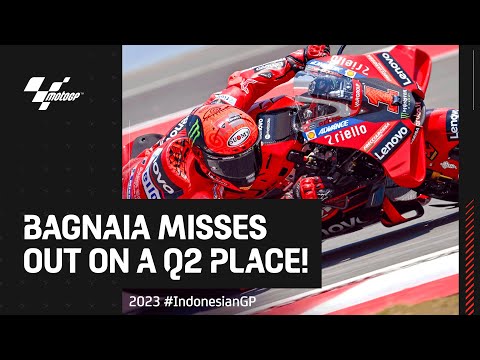 Dramatic last 5 minutes of MotoGP™ Q1 🤯 | 2023 #IndonesianGP