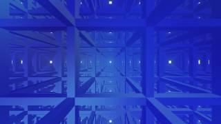 Famous Grid cubes tunnel fall - 3D HD animated background #35 Net Worth