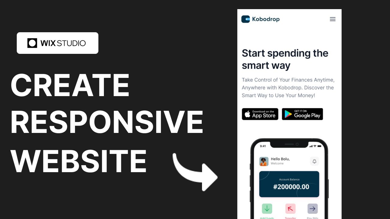 How to Create a Responsive Website in Wix Studio - YouTube