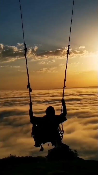 Sunset di atas awan #shorts