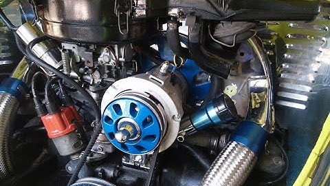 VW Beetle generator to alternator conversion