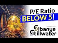 Sibanye Stillwater P/E = 3 and Dividend = 6% - 😮🤑: $SBSW