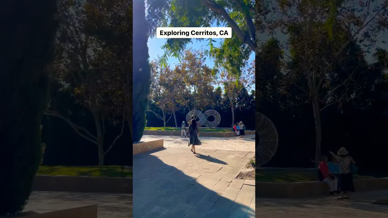 Exploring Cerritos Sculpture Garden & Library YouTube