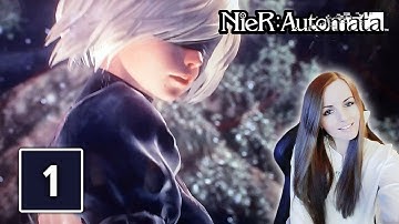 THIS GAME IS INSANELY TOUGH! | Nier Automata Gameplay Walkthrough Part 1