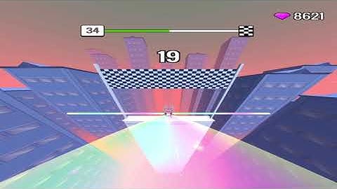 Roof Rails Level 34 - gameplay (ios android) walkthrough all levels