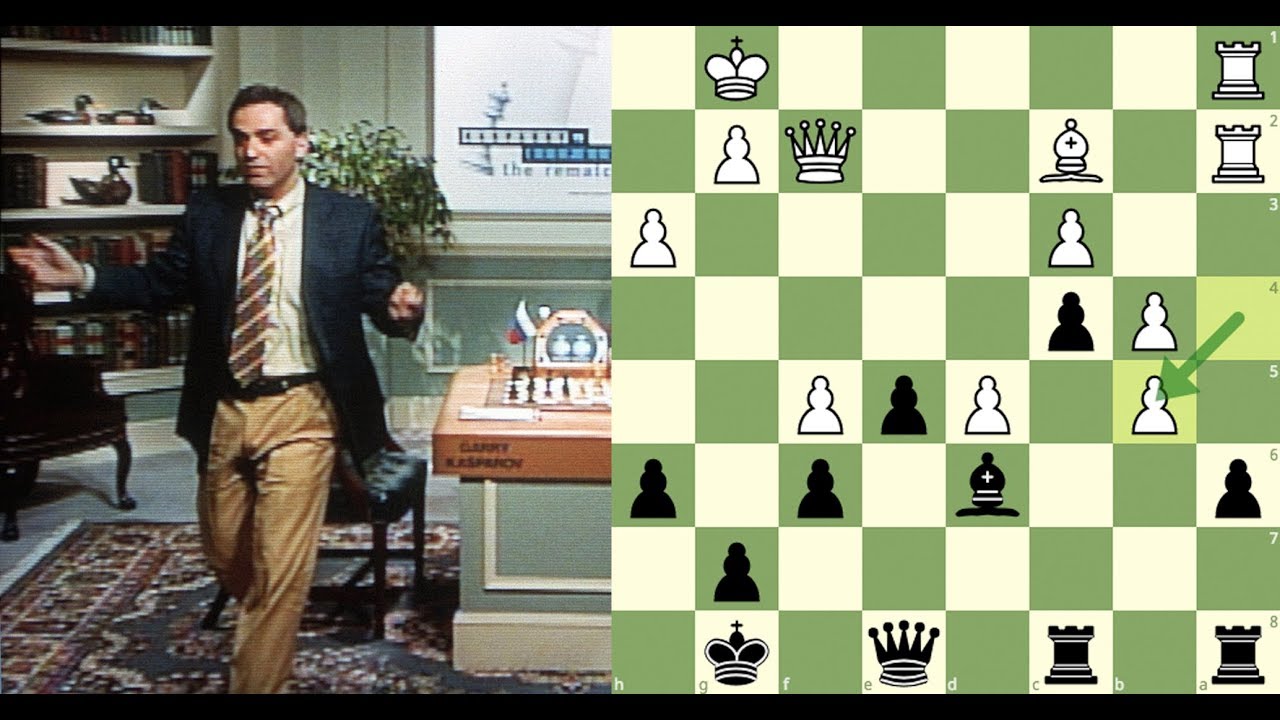 Kasparov testa todos os seus limites  Kasparov x Deep Blue (1997) -  Partida 04/06 