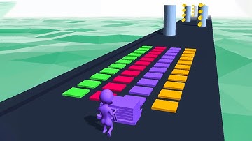 STACK COLORS 🏀⭐️🏃‍♂️-All Levels Gameplay Android, iOS level 76-777 GHYT67 Stack Run Colors Run Fun