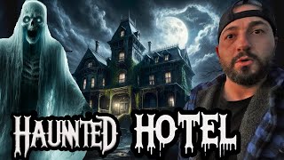 PARANORMAL ACTIVITY CAUGHT ON CAMERA in Haunted Belmont Hotel GONE WRONG!