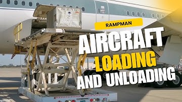 Aircraft Loading and Unloading: Airport Ground Crew In Action #aviation #airport