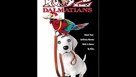 Opening and Closing to 102 Dalmatians VHS (2001, Version 1)
