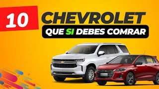 ✅10 Carros de Chevrolet que SI DEBES COMPRAR ✅