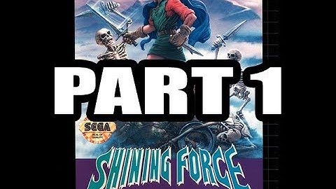 Shining Force 1 Expert Playthrough, Part 1