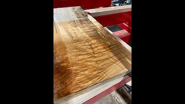 Live Edge Slab Sanding with CNC Router
