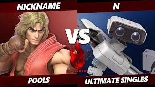 Kagaribi 11 - Nickname (Ken, Kazuya) Vs. N (ROB) Smash Ultimate - SSBU Information
