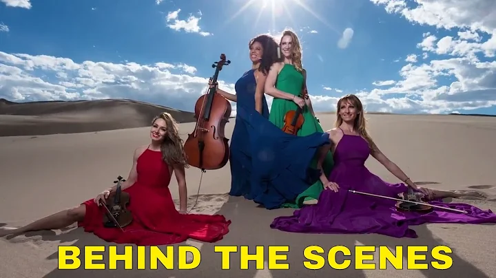 Behind the scenes of an epic photo shoot in the sa...