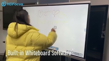 HDFocus Smart Board Interactive Board for School Office