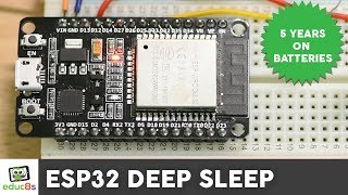 ESP32 Deep Sleep Tutorial for Low Power Projects